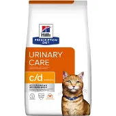 Hill's Pet Nutrition Prescription Diet Kattenvoer Droog c/d Multicare Urinary Care Kip 3 kg
