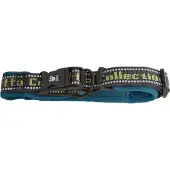 Hurtta Gevoerde Halsband, Jeneverbesblauw Maat 50-60: 48-60cm, 40mm Hond