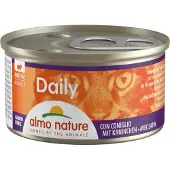 Almo Nature Daily Menu Kattenvoer Nat Mousse Konijn 85 gr