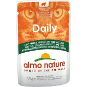 Almo Nature Daily met kalf en lam natvoer kat (70 g) 30 x 70 g
