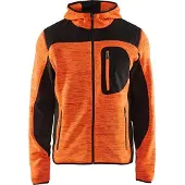 Blakläder 4930-2117 Gebreid vest met softshell High Vis Oranje/Zwart maat XXL heren