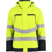 Projob Gevoerde Signalisatie Regenjas En Iso 20471 Klasse 3 6441 | Maat: S
