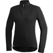 Woolpower - Zip Turtleneck 200 - Merino-ondergoed 3XL, zwart