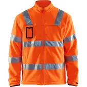 Blakläder 4833-2560 Fleecejas High Vis High Vis Oranje maat XS heren
