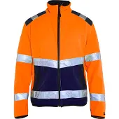 Blakläder 4877-2516 Softshell jack High Vis High Vis Oranje/Marineblauw maat S heren