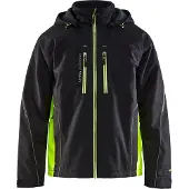 Blakläder Lichtgewicht Winterjas 48901977 | Zwart/High Vis Geel | Maat 3XL - 7330509449042