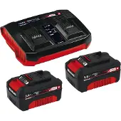Einhell 4512083 PXC Starter Kit 2x 3,0Ah & Twincharger Kit