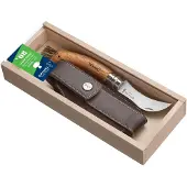 Opinel Champignonzakmes - Giftbox - Oak wood