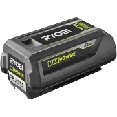 Ryobi - 1 lithium+ 36V MAXPOWER 5.0 Ah battery - individual cell charge/discharge management and regulated energy - RY36B50B