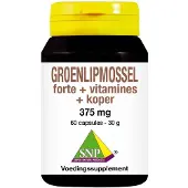 Snp Groenlipmossel forte+vita+koper SNP 60cap