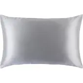 Slip Silk Pillowcase - Queen - Silver