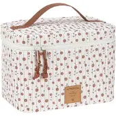Lassig Caddy Luiertafel organizer Nursery To Go Bloemen white