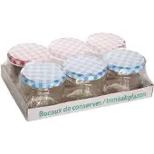 Deti Weckglas 230 Ml Pak A 6 Stuks Transparant transparant Glas Weckpot