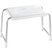 Wenko Badzitje Secura Aluminium Wit