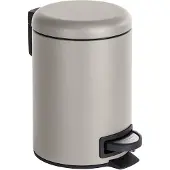 Wenko Pedaalemmer Leman Taupe 3 Liter