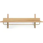 Ferm Living Sector Rekplank Oak|Brass