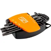 Bahco 4Tecx Torxsleutelset T9-40 - 8-delig - Lang