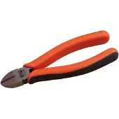 Bahco Diagonale Kniptang Met Tweekleurige Handgrepen En Gepolijste Afwerking 185 Mm