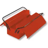 Bahco Metal Gereedschapskist Met De Mogelijkheid Om Een Hangslot Te Plaatsen 325 Mmx210 Mmx535 Mm 5 Compartimenten