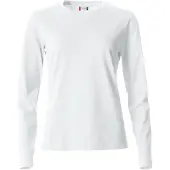 Clique Basic-t L/s Dames | Maat: L