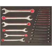 Bahco Foaminlay Fit&Go 3/3 met ringsteeksleutels - 21-delig - FF1A3001