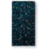 Pip studio Les Fleurs Badhanddoek - Donkerblauw 70 x 140 cm