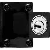 Formani E-LOCK8 slot voor espagnoletstang mat zwart