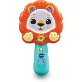 Vtech Baby Kiekeboe Leeuwtje - Interactief Speelgoed - Geluiden, Liedjes & Melodietjes - Regelbaar Volume - Oranje/Blauw