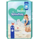 Pampers Splashers Wegwerp Zwemluiers Maat 4-5 (9-15 kg) - 11 Stuks