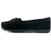 Minnetonka Mocassins 'Kilty' zwart