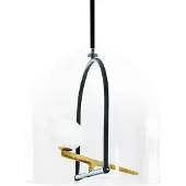 Artemide Yanzi S hanglamp zwart messing
