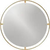 Menu Nimbus Spiegel polished brass, ø110