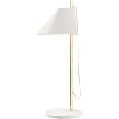 Louis Poulsen Yuh tafellamp Wit-messing