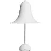 Verpan Design tafellamp Pantop, wit / opaal, Woon-/ Eetkamer, metaal, Design, tafellamp