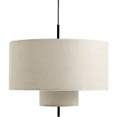 New Works Margin Hanglamp 70 Cm - Hanglampen Textiel Beige - 21320