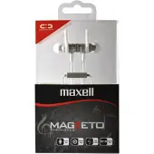 Maxell Mageto Earphone kleur Wit - Grijs