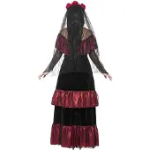 Smiffys Charmant Day of the Dead bruid jurkje