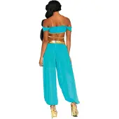 Leg avenue Sexy blauw sprookjes prinses kostuum voor vrouwen