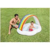 Intex Rainbow Canopy Baby Pool Veelkleurig