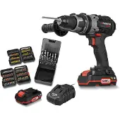 Parkside PERFORMANCE Accu-slagboorschroefmachine 20V met toeb