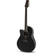 Ovation CS24L-5 Celebrity Standard Mid Depth Black linkshandige elektrisch-akoestische westerngitaar