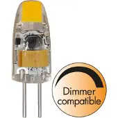 Star Trading Capsule steeklampje - G4 - 1W - Koel Wit - 4000K - Dimbaar