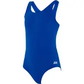 Zoggs Cottesloe Sportsback Swimsuit Blauw 10 Years Meisje