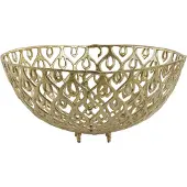 Light & Living Schaal ?45x22 cm GALUXA antiek goud