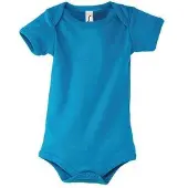 Sols Uniseks babypakje van Bambino katoen (Aqua)