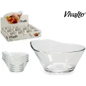 Vivalto - Set van 6 amuseschaaltjes - golvend - 12 cl