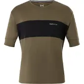 Super Natural M Gravier Tee -Olive Jet Black - Size M