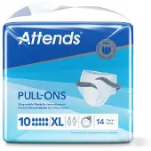 Attends Pull-Ons 10 XL | 14 stuks