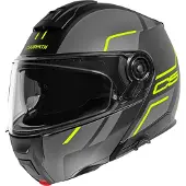 Schuberth C5 Master Zwart Geel Systeemhelm Maat XS