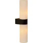Lucide JESSE - Wandlamp Badkamer - 2xG9 - IP44 - Zwart